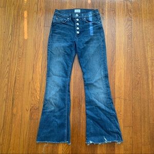 SOLD Hudson Kick Crop Jeans